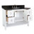 Wilhoit 49'' Single Bathroom Vanity with Top-27808884