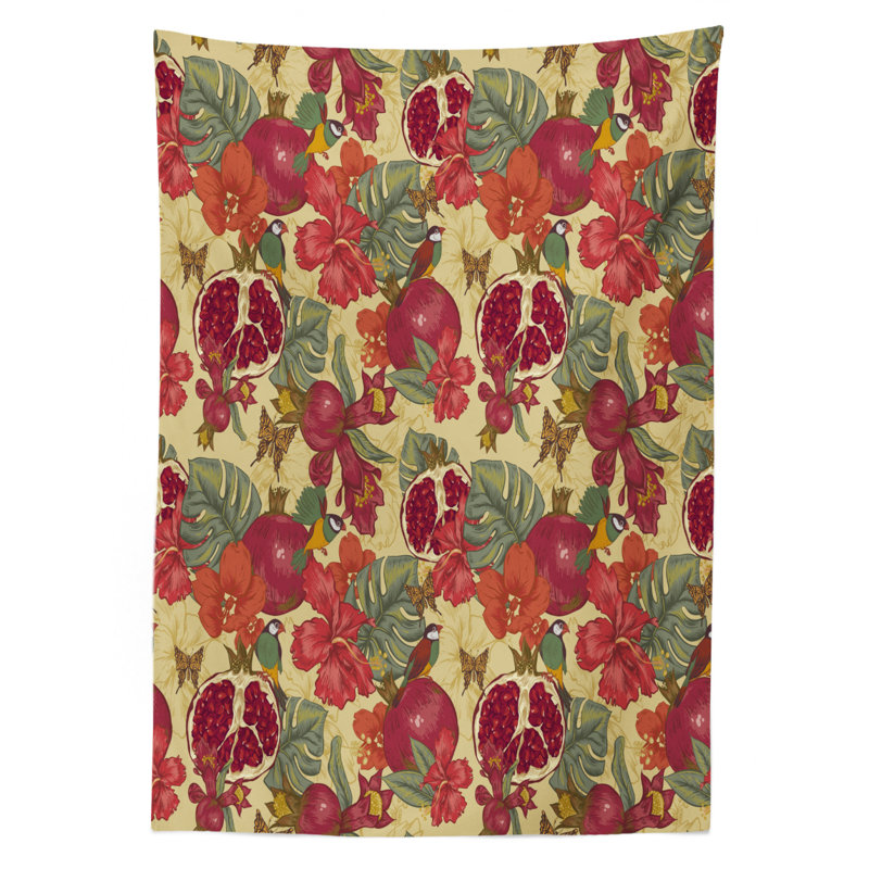 Floral Tablecloth, 90" x 60"