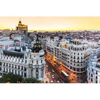 " Gran Via, Madrid "