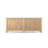 Rowan 91" Reclaimed Pine 4-Door Crossbar Sideboard Cabinet