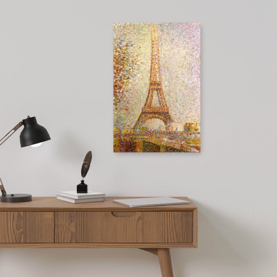 «Eiffel Tower Classic Modern Traditional Traditional City City», reproduction d'art murale