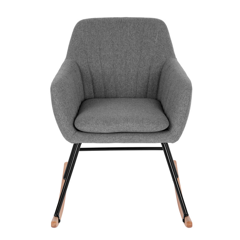 Mullinax Rocking Chair, Grey