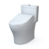 Aquia® Dual-Flush Elongated One-Piece Toilet with Tornado Flush (Seat Included)