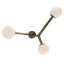 Amarula 3 Light Glass Semi Flush Mount-1803023318