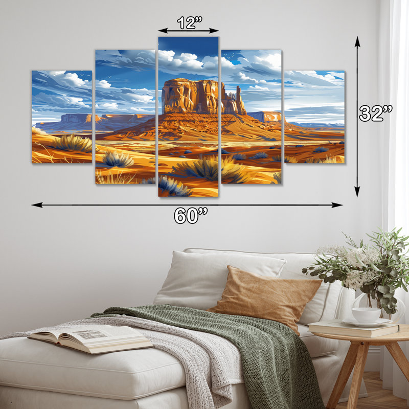 Margrid - Desert Wall Decor Set
