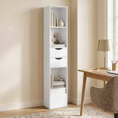 158cm H x 30cm W Particle Board Bookcase