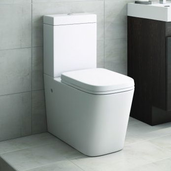 White Stone Stibbington LPF Round Floor Mounted Kit (Seat Included)