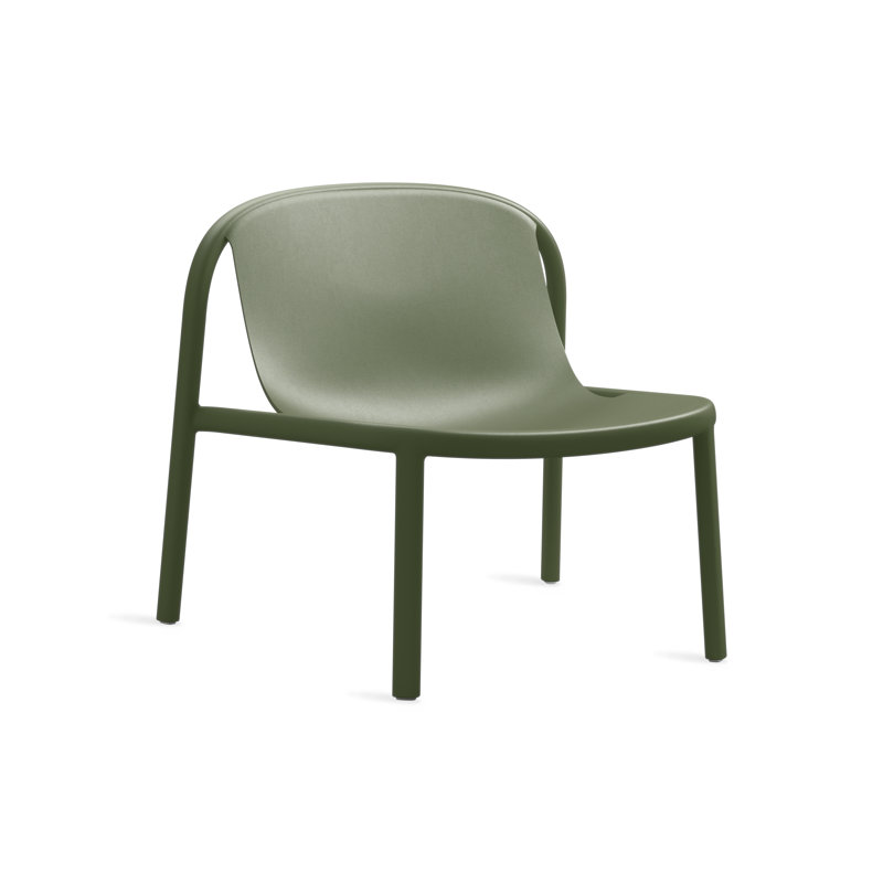 Decade Outdoor Lounge Chair, Green
