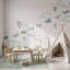 Papier peint aquarelle, pépinière, décoration murale amovible-797813798-797813799
