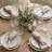 Striped Resin & Bone Napkin Ring