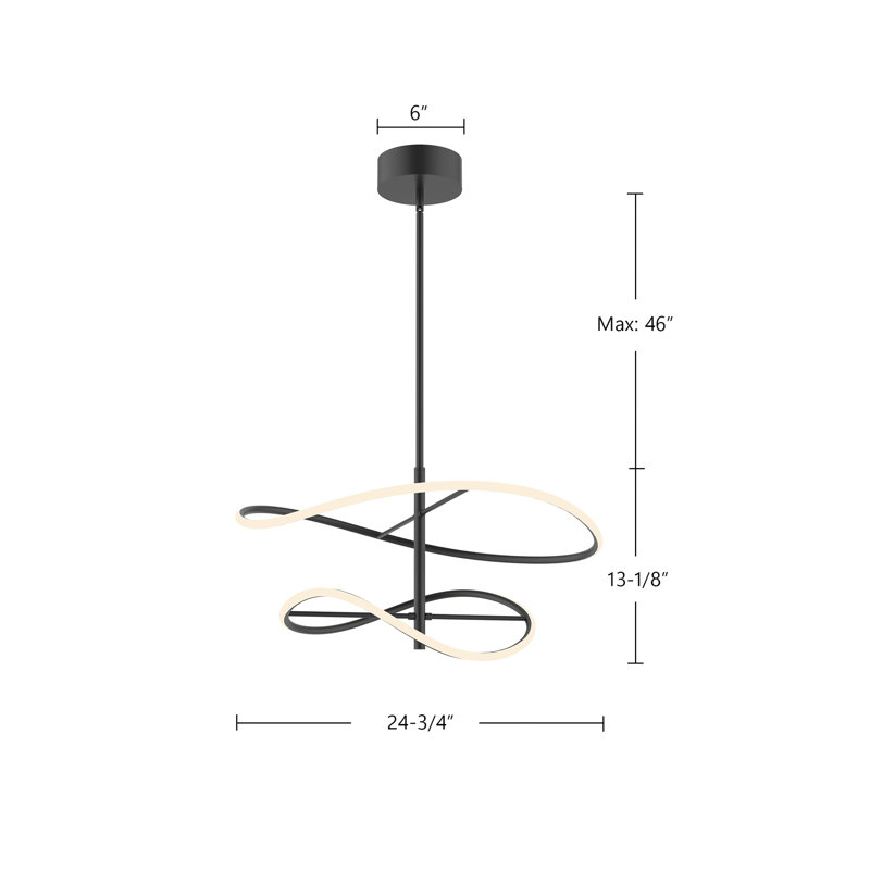 Collide 1 - Light LED Pendant