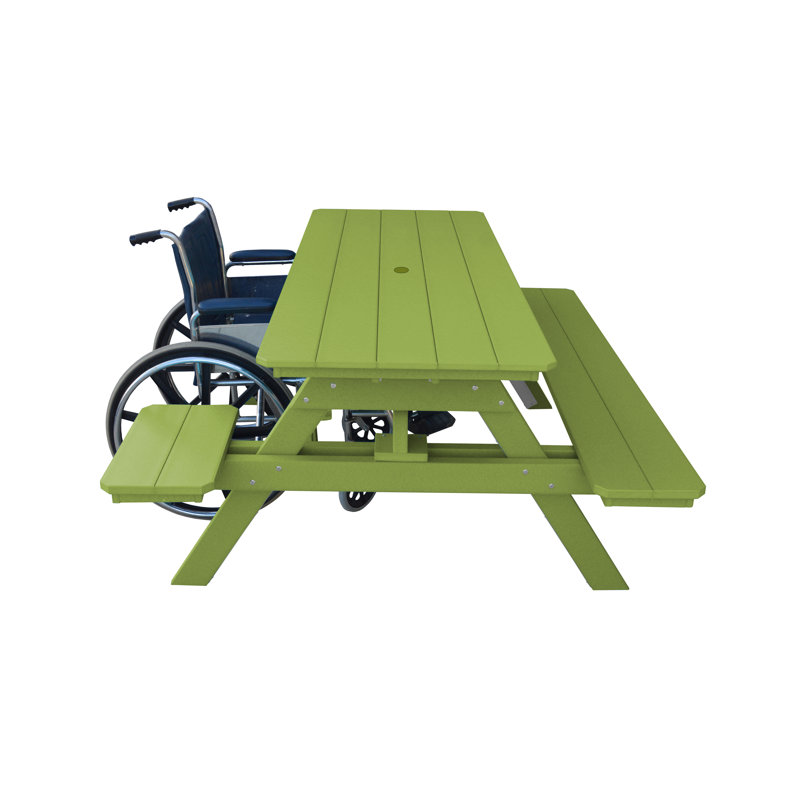 Table de pique-nique Azor, Lime tropicale