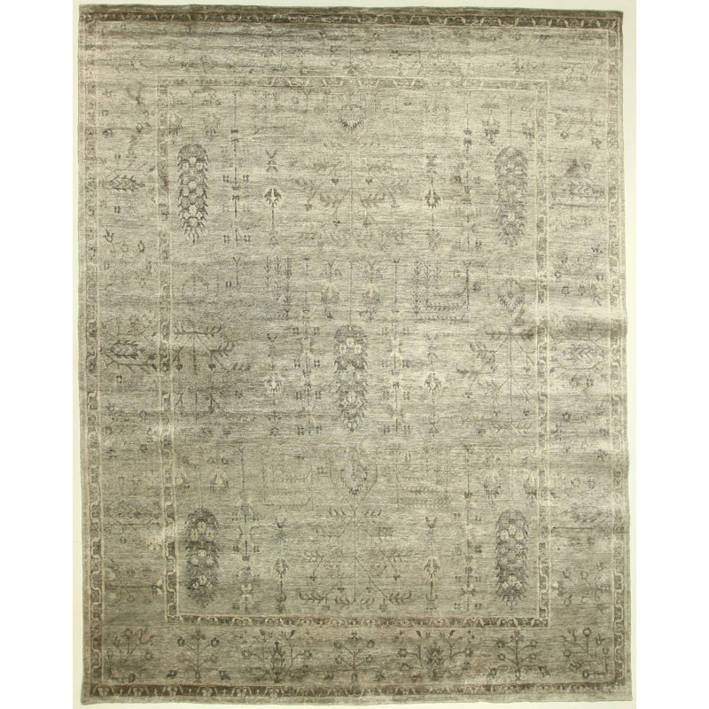 Hand Knotted Abstract Rug