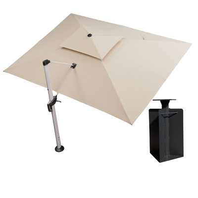 Gira 13' x 10' Rectangular Cantilever Umbrella -  Arlmont & Co., BD8E620868FF488E9D4CA21C31356C08