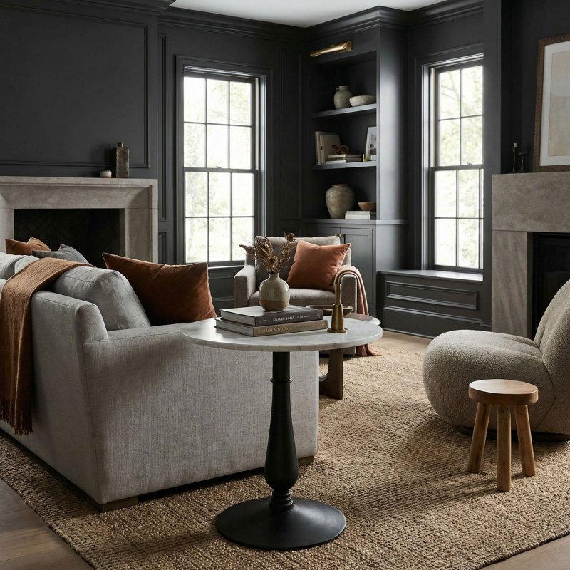 Cobus Marble End Table