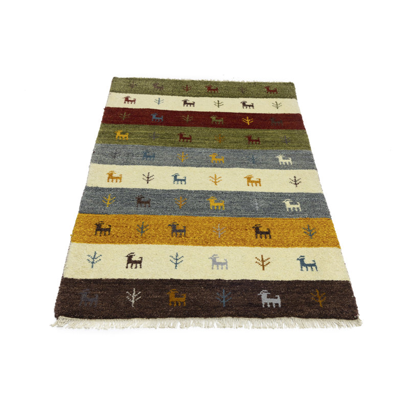 Lustick Performance Wool Striped Indoor Rug