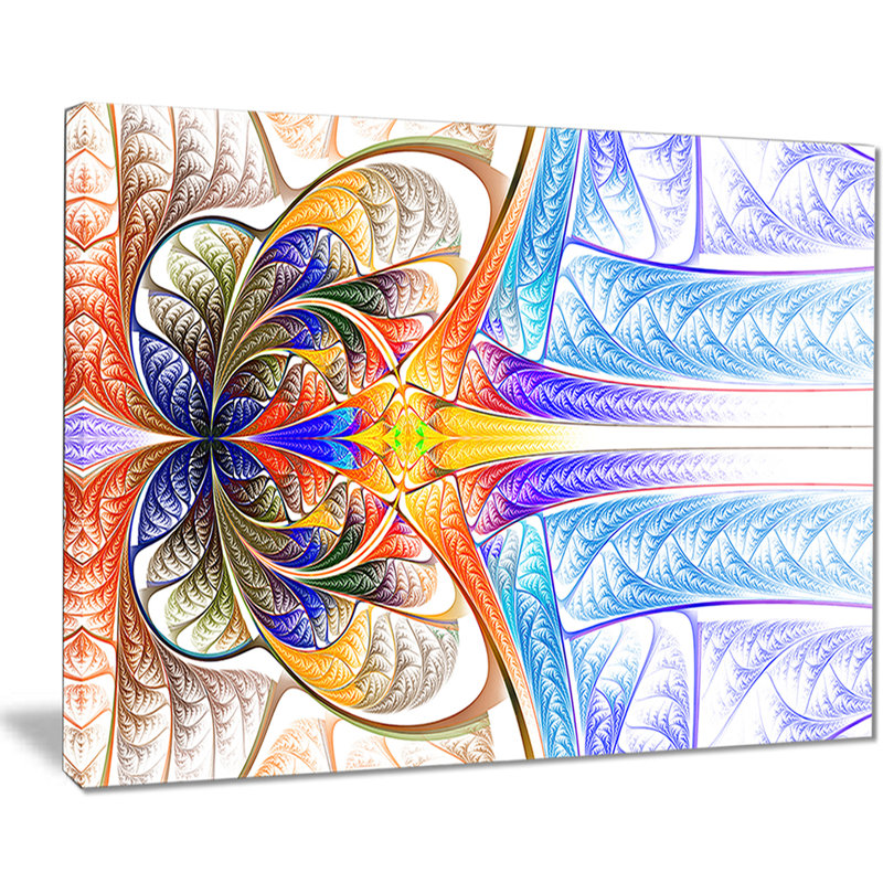 « étrange fractal desktop wallpaper », impression sur toile, H 20 po x l 20 po x P 1 po