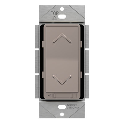 TopGreener Kalide 15 Tamper Resistant Digital Single Pole Dimmer - Nickel