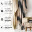 Faux Mohair Throw - Soft Fringed Ombre Blanket-1445907680