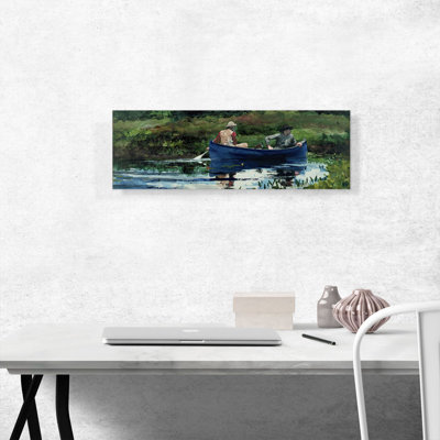 " The Blue Boat " by Winslow Homer Painting Print
