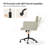 Norven 25.5'' W Modern Tilting Office Chair with Adjustable Backrest-1180721688