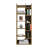 Magnolia Bookcase, Office, Macadamia / Black