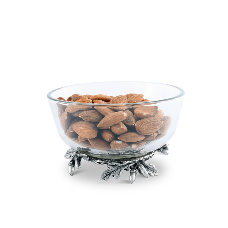 Majestic Forest Glass Dessert Bowl