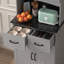 Garde-manger en bois H 67 po-802845782
