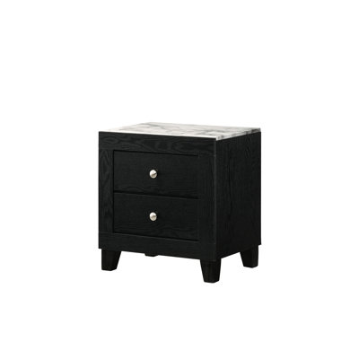 Table de chevet 2 tiroirs Modern Style