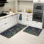 Tapis de cuisine pour salle de bain 2 pièces