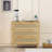 31.18" Drawer Chest For Bedroom. Natural , Oak Color. Sufficient Storage, Modern Design Storage Cabinet In Oak, Bedroom, Living Room, Dining Hallways, Provides Extra-1124596794