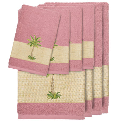 Colton 8 Piece 100% Premium Turkish Cotton Towel Set