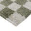 Seraphine Green Classic Checkered Area Rug