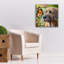 Art mural sur toile Domonkos «Dog & Butterfly» par Rey Klimt-877582987