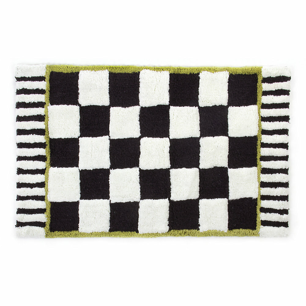 MacKenzie-Childs  Courtly Check Floor Mat - 2' x 3