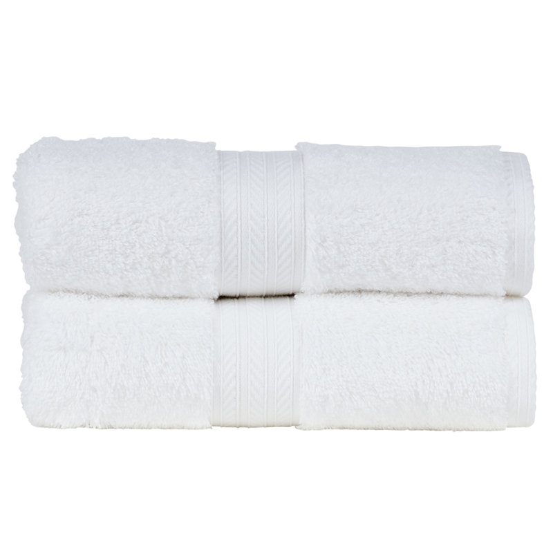 Renaissance Egyptian Cotton Hand Towels, White