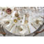 Blue Bay White 12-Piece Dinnerware Set