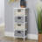 Chocheles Fully Assembled 4 Drawer Chest Storage Unit