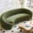 92.12" Upholstered Curved Sofa-2095628119