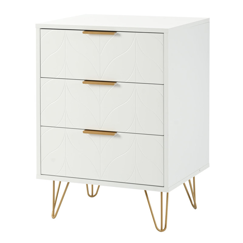 Unia 50cm W Bedside Table