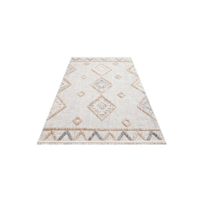 Tapis beige / brun Linke
