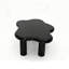 Cloud-Shaped Coffee Table with 4 Round Legs – Black-129593504