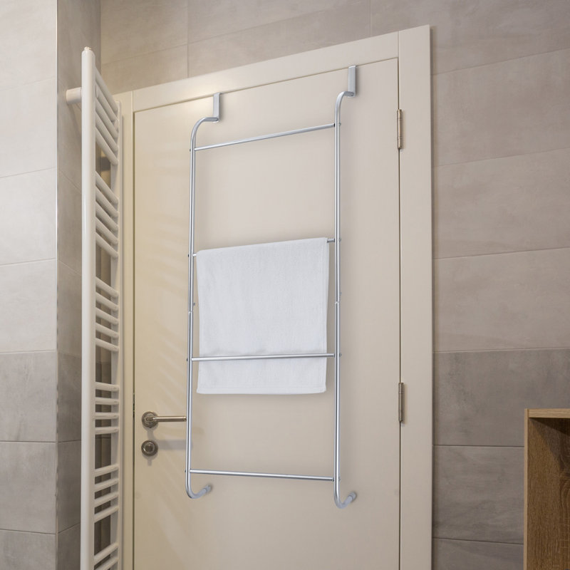 41.4cm Bathroom Metal Over The Door Towel Rack