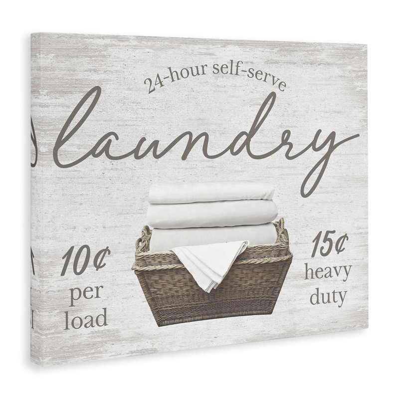 Art rétro sur toile par Laundry and Vintage, H 30 po x l 40 po