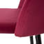 Carbajal Upholstered Counter Stool with Metal Frame-1192035913