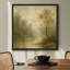«Misty Forest River Landscape with Soft Neutral Tones», reproduction d'art sur toile encadrée-2109093908-2109093910