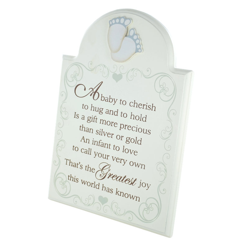 Berngerus Text & Numbers Decorative Plaque / Box Sign