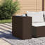 Beline Rectangular Wicker Outdoor Side Table , 27.5cm cm W 58cm cm D