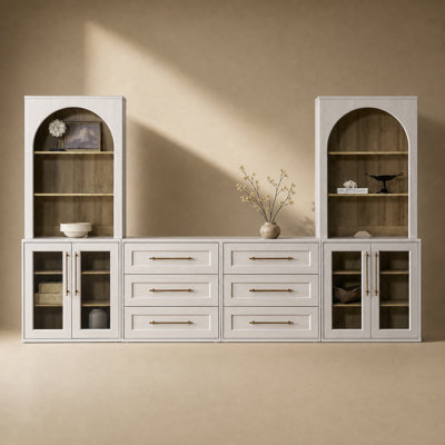 Danika 4 Piece Entertainment Center With Storage