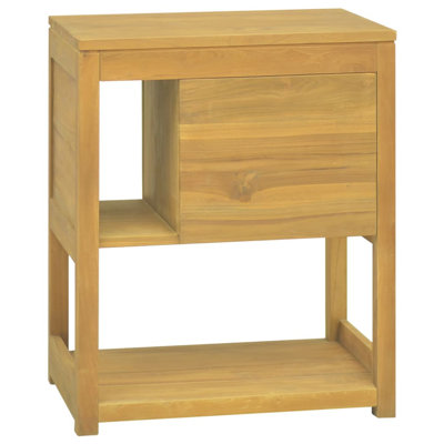 Armoire de salle de bain avec étagères